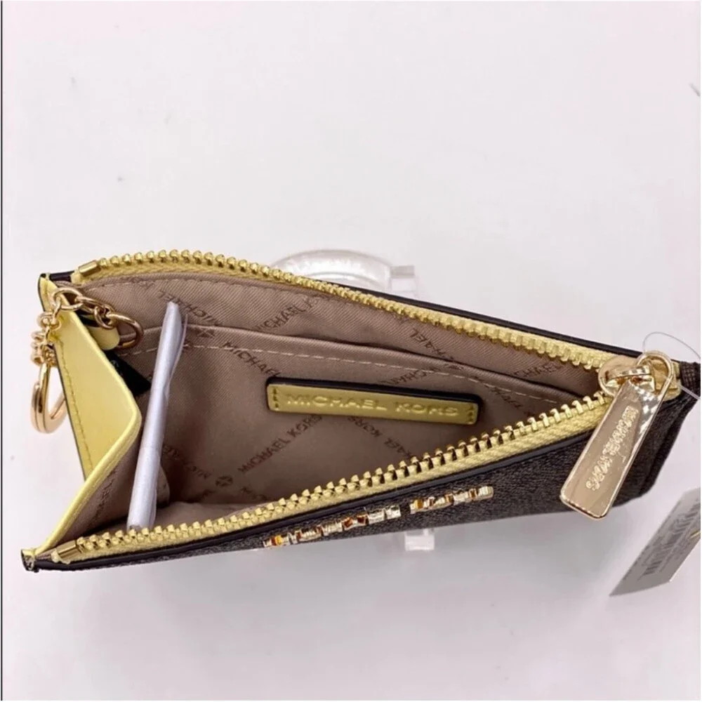 Michael Kors Small Coin Pouch Wallet Card Case